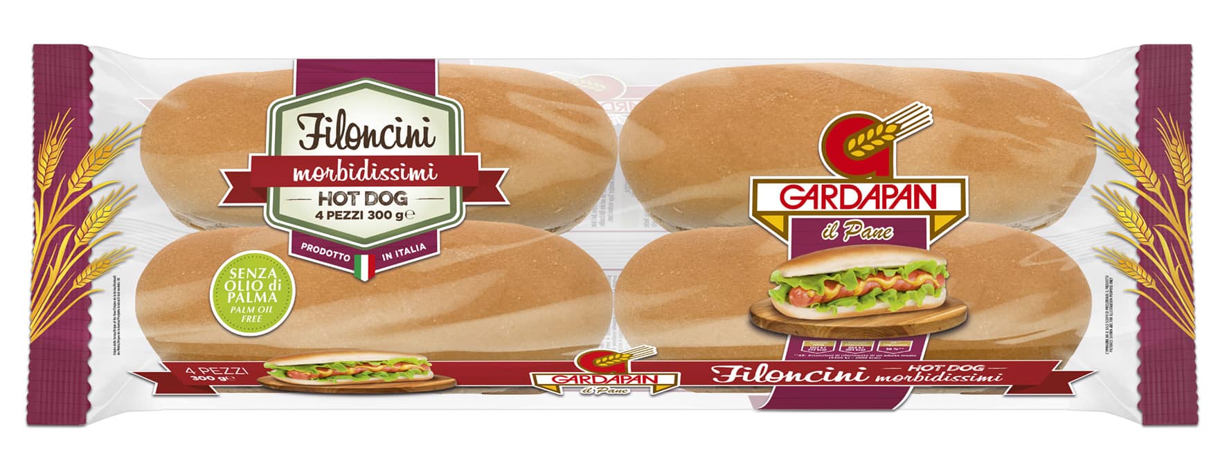 Filoncini morbidissimi hot-dog