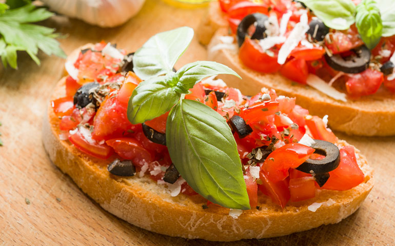bruschetta mini gardapan pane confezionato