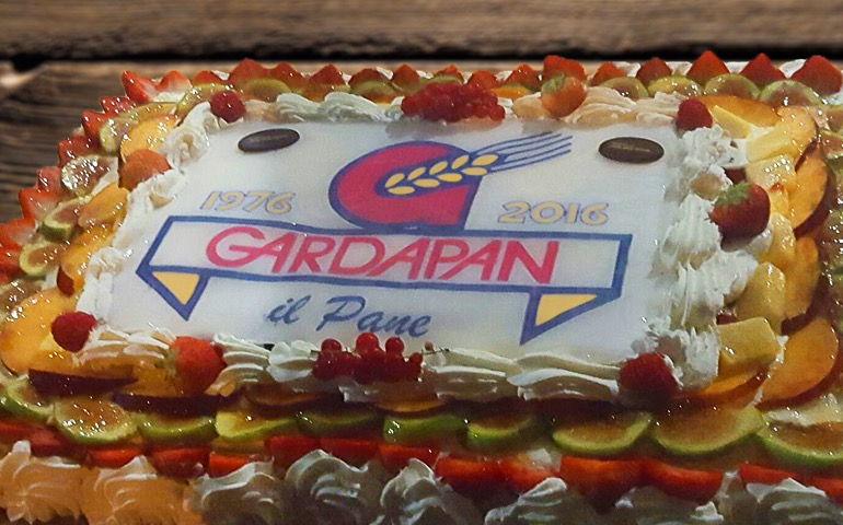 evento 40 anni gardapan pane confezionato